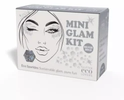 Glitter Eco Lovers Silver Holo Mini Glam Kit