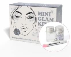 Glitter Eco Lovers Silver Holo Mini Glam Kit