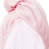 GLOV Double-Sided Satin Hair Towel Wrap Satin Pink
