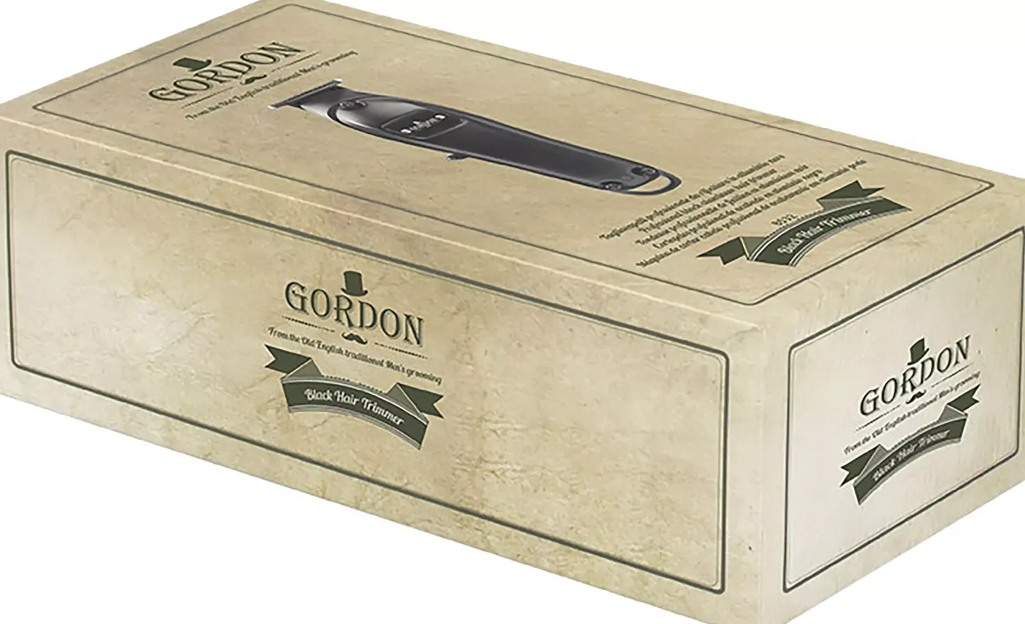 Gordon Professional Cordless Black Aluminium Finishing Trimmer 0,2 mm