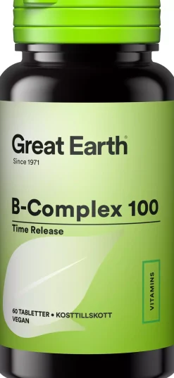 Great Earth B-Complex 100 mg 60 tab