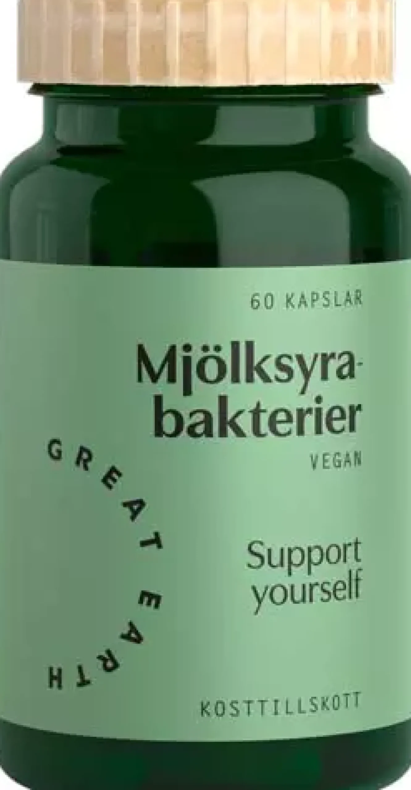 Great Earth Mjölksyrabakterier 60 stk