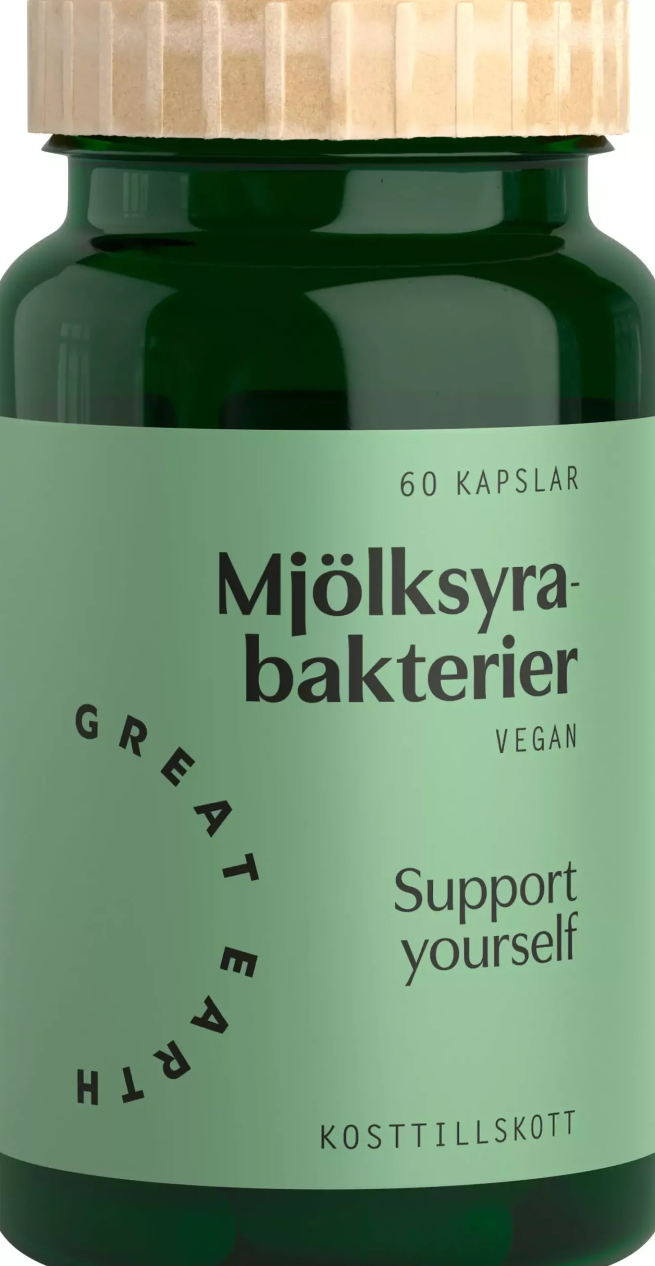 Great Earth Mjölksyrabakterier 60 stk