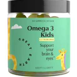 Great Earth Omega 3 Kids 60 stk