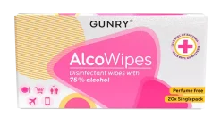 Gunry AlcoWipes 20 stk