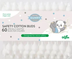 Gunry Baby Safety Cotton Buds 60 stk