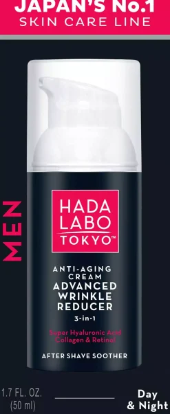 Hada Labo Tokyo MEN Anti-Aging Cream Advanced Wrinkle Reducer 50 ml