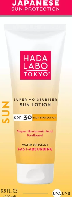 Hada Labo Tokyo Super Moisturizer Sun Lotion SPF 30 200 ml