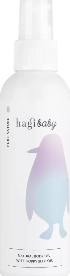 HagiBaby Natural Body Oil With Poppy Seed Oil 150 ml