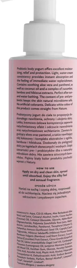 Hagi Natural Probiotic Moisturizing Body Yogurt Bali Holiday 200 ml