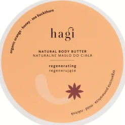Hagi Natural Regenerating Body Butter Spicy Orange 200 ml