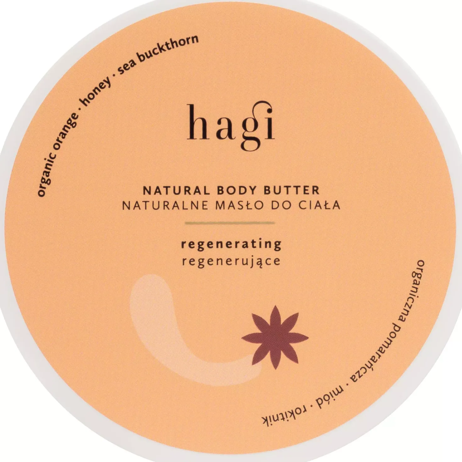Hagi Natural Regenerating Body Butter Spicy Orange 200 ml