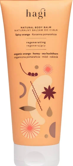 Hagi Natural Regenerating Body Balm Spicy Orange 200 ml