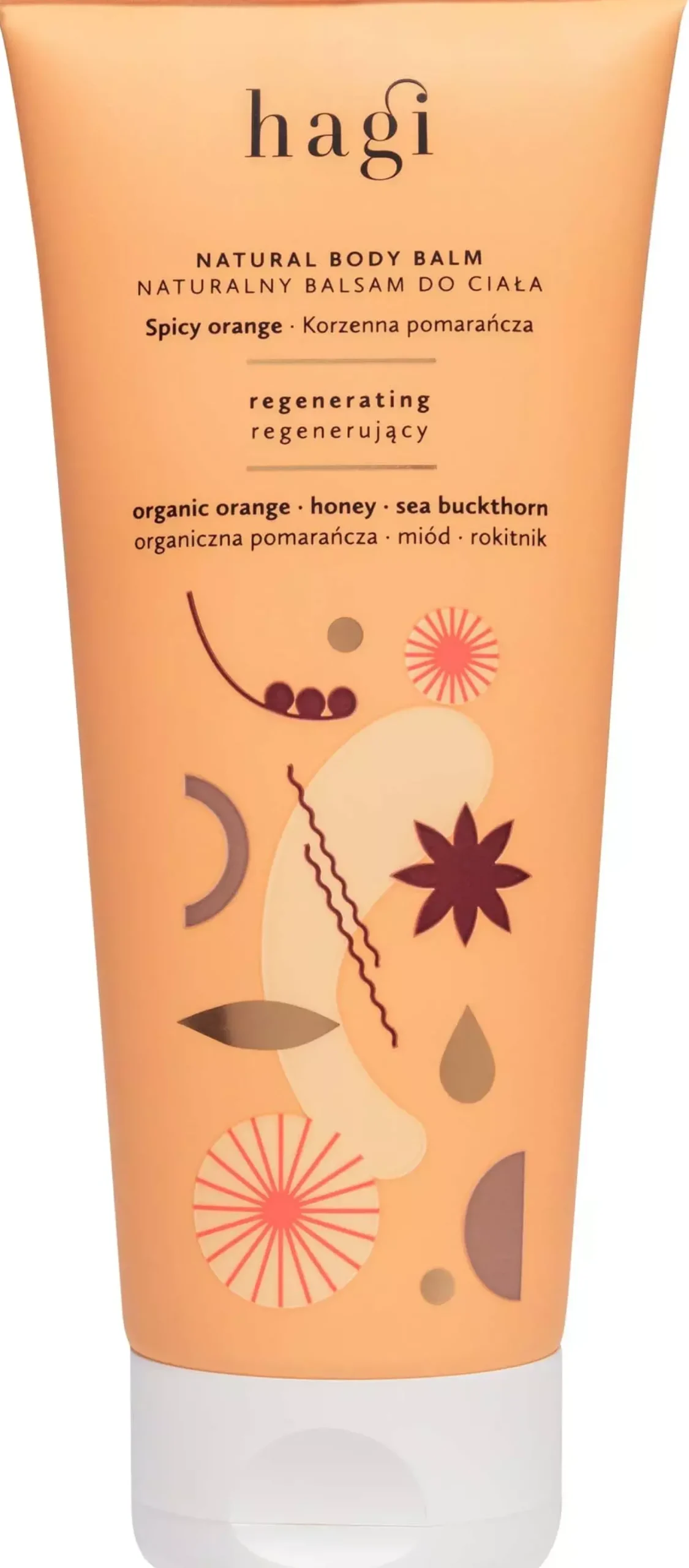 Hagi Natural Regenerating Body Balm Spicy Orange 200 ml