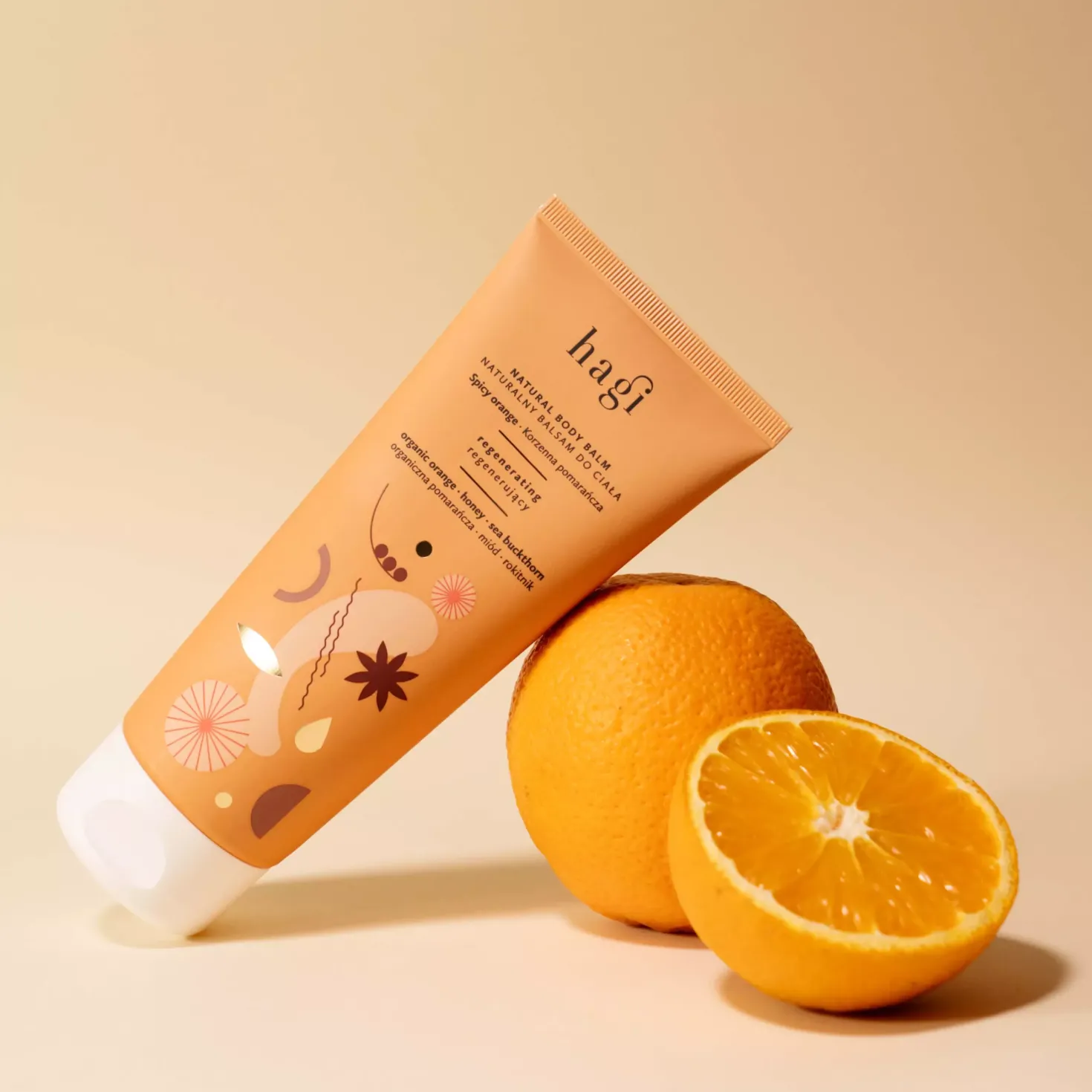 Hagi Natural Regenerating Body Balm Spicy Orange 200 ml
