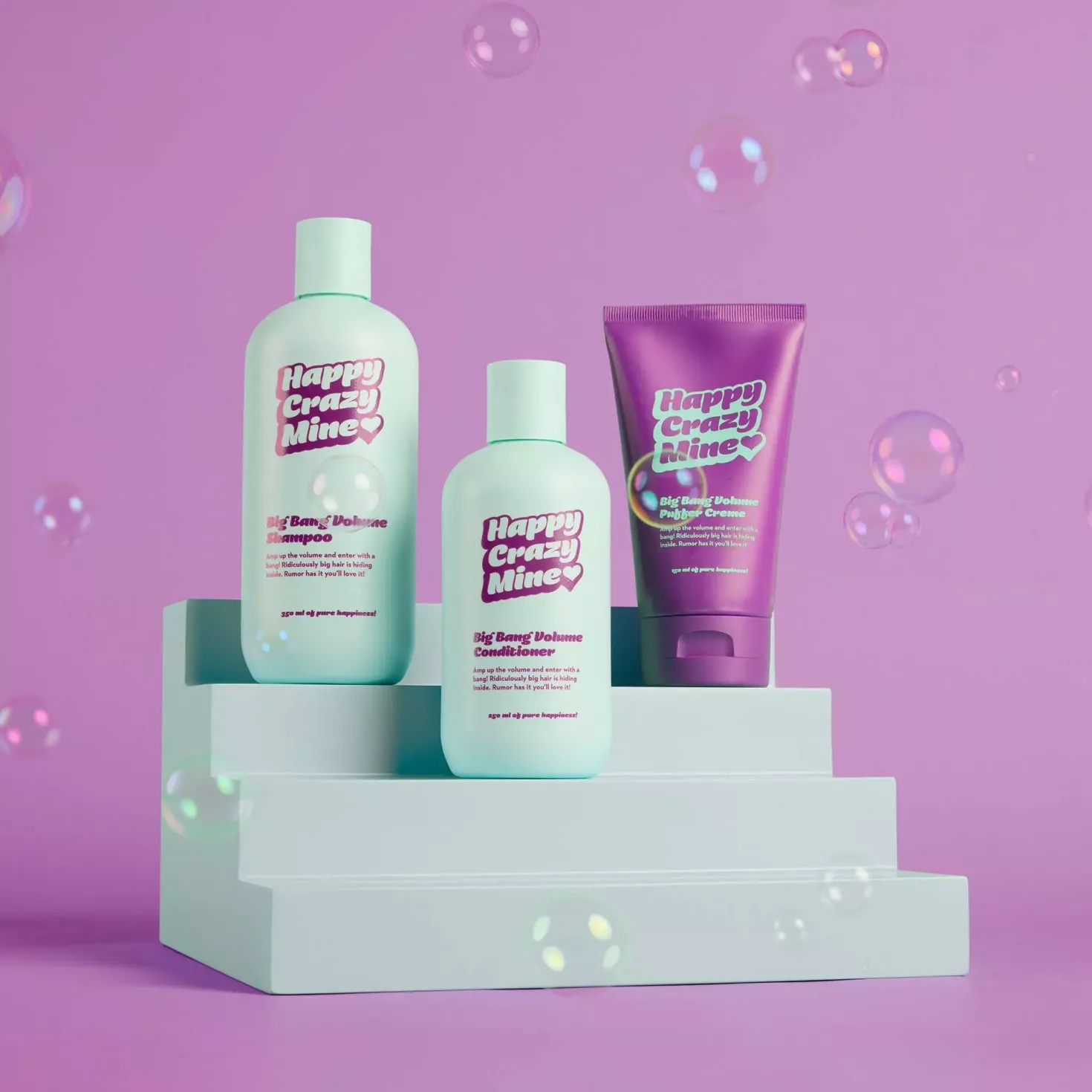 Happy Crazy MineBig Bang Volume Shampoo 350 ml