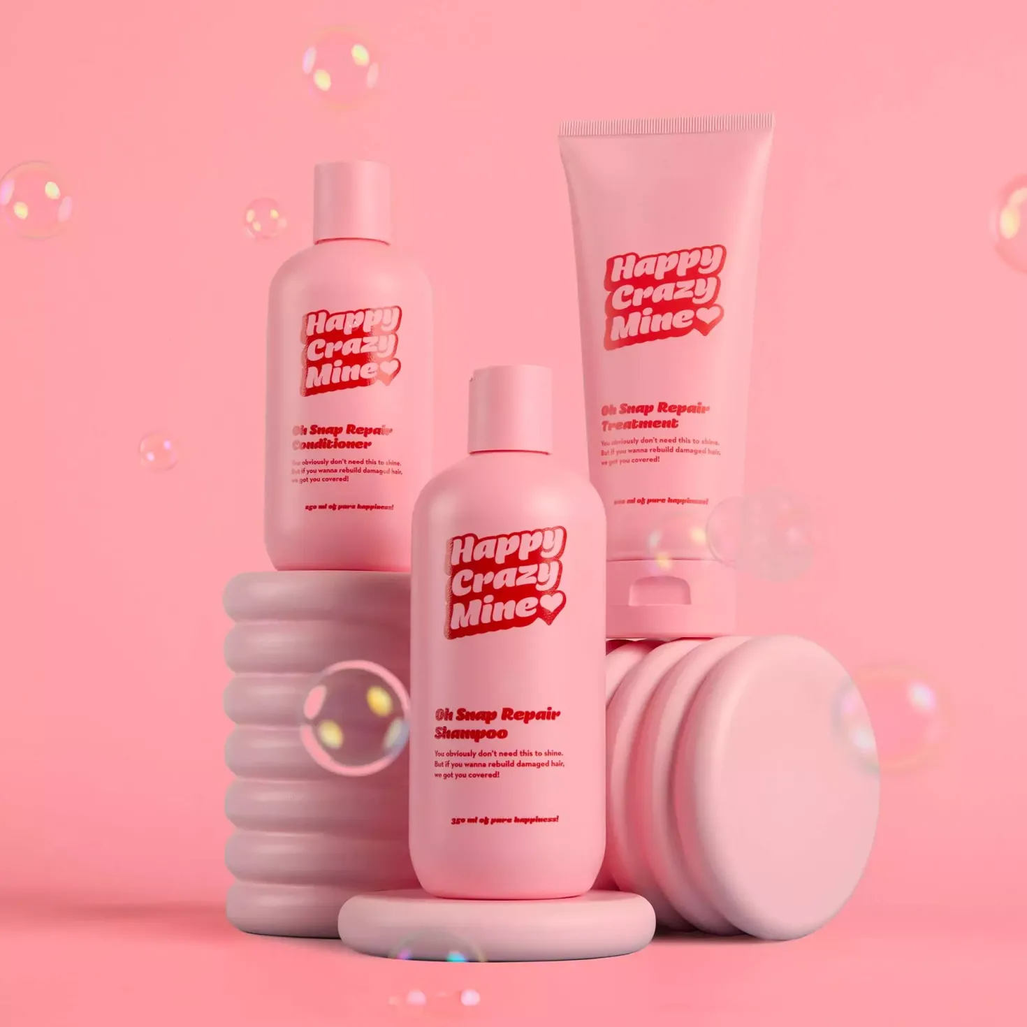 Happy Crazy MineOh Snap Repair Treatment 200 ml