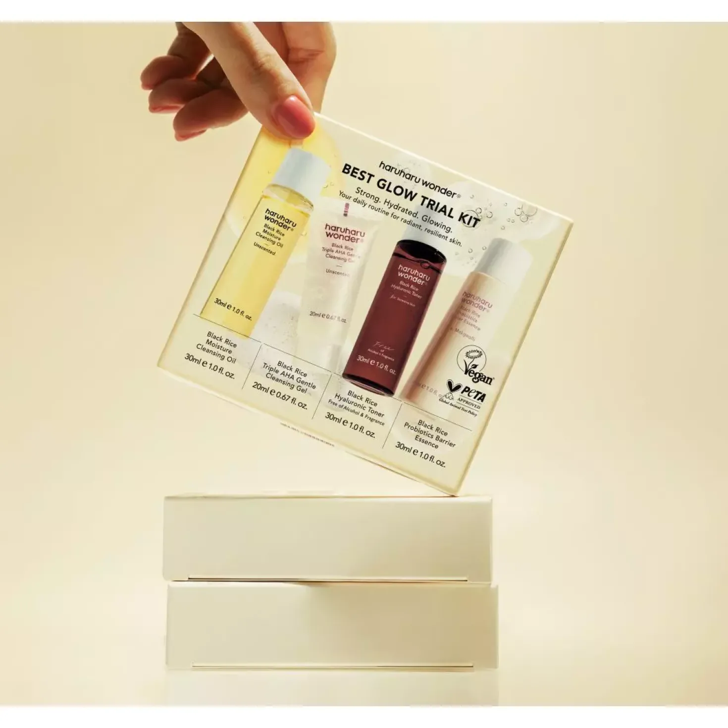 haruharu wonder Best Glow Trial Kit