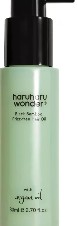 haruharu wonder Black Bamboo Frizz-free Hair Oil 80 ml