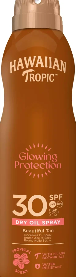 Hawaiian Tropic Glowing Protection Oil C-Spray SPF30 180 ml