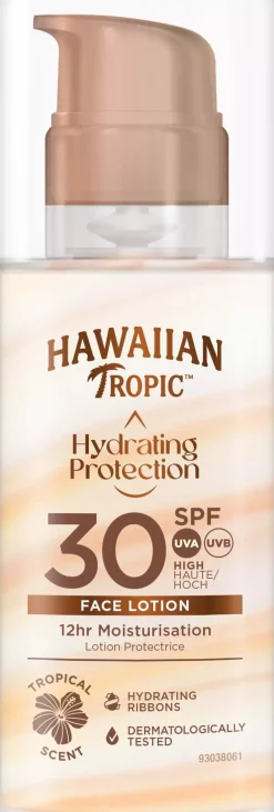 Hawaiian Tropic Hydrating Protection Face SPF30 50 ml