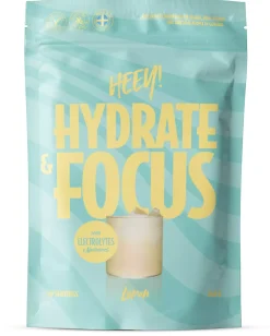 Heey! Hydrate & Focus Electrolytes + Lions Mane Lemon 240 g