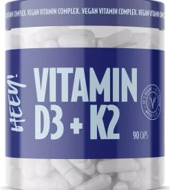 Heey! Vitamin D3/K2 + Superfruits 90 stk
