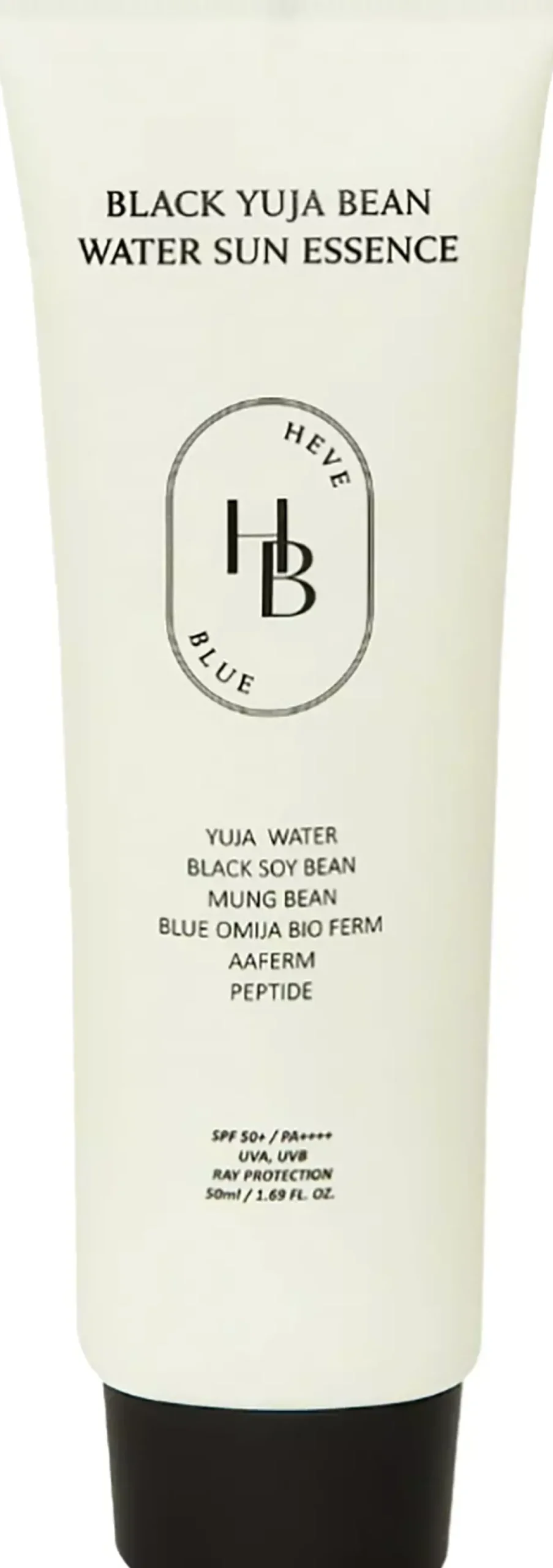 Heveblue Black Yuja Bean Water Sun Essence 50 ml
