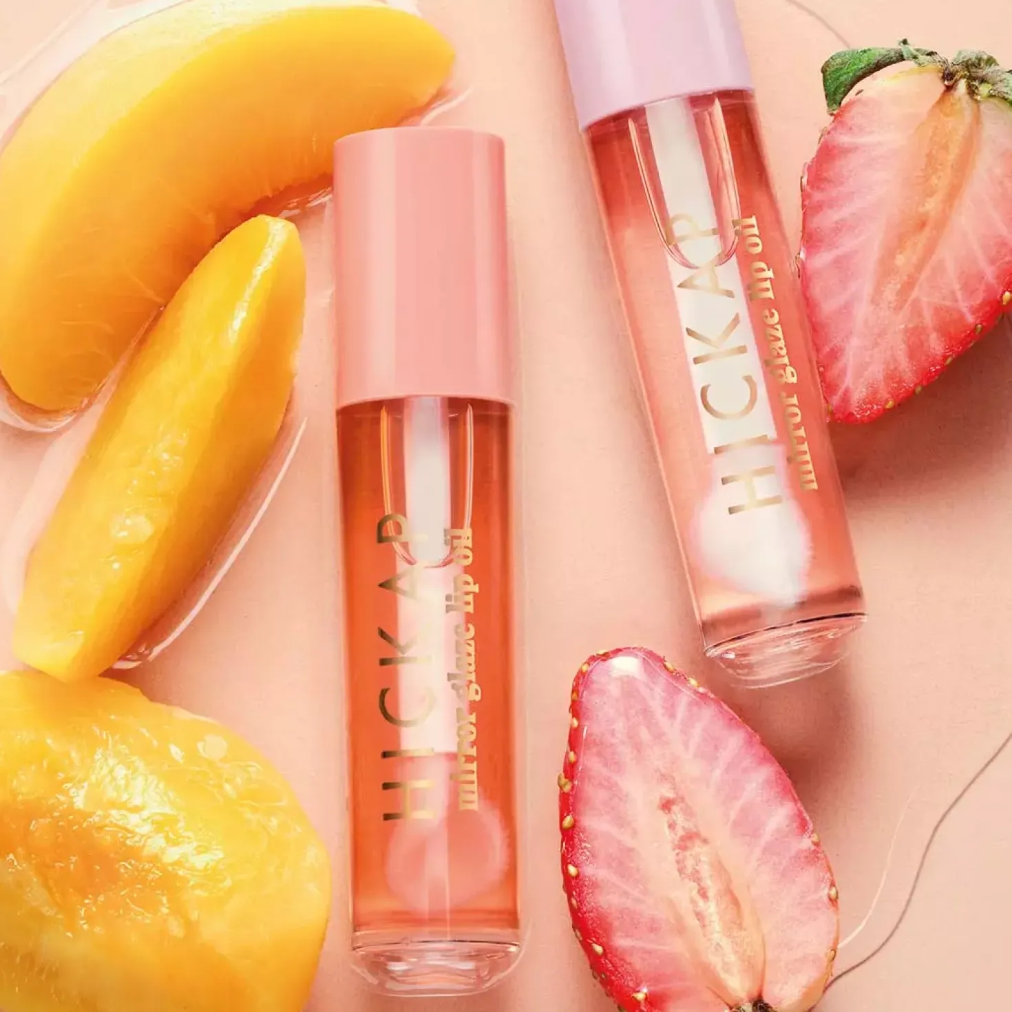 HICKAP Mirror Glaze Lip Oil Strawberry Melt