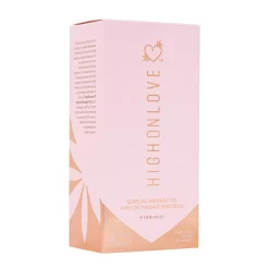 HighOnLove Massage Oil Decadent White Chocolate 120 ml