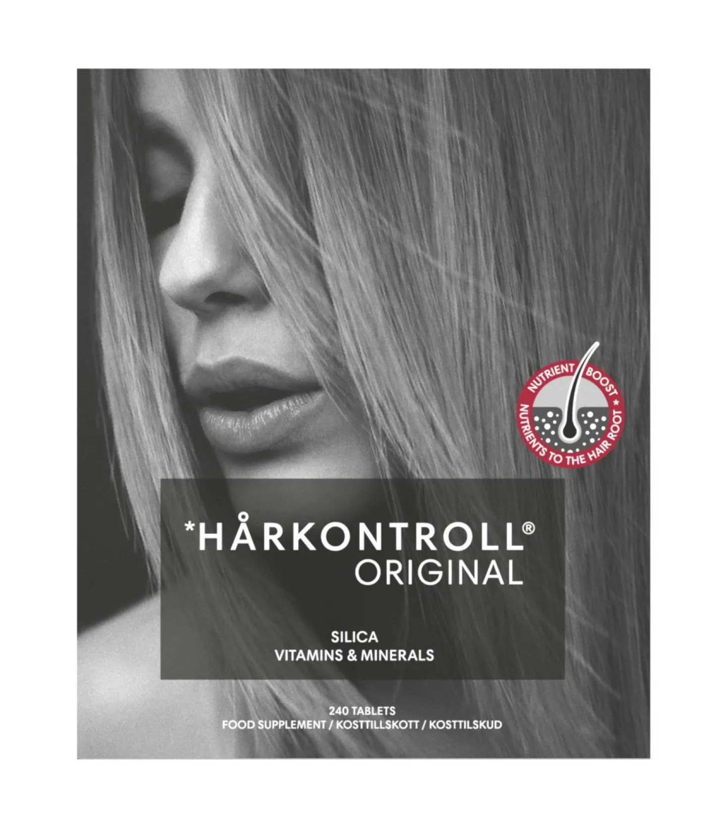 Hårkontroll 240Tabletter 240 stk