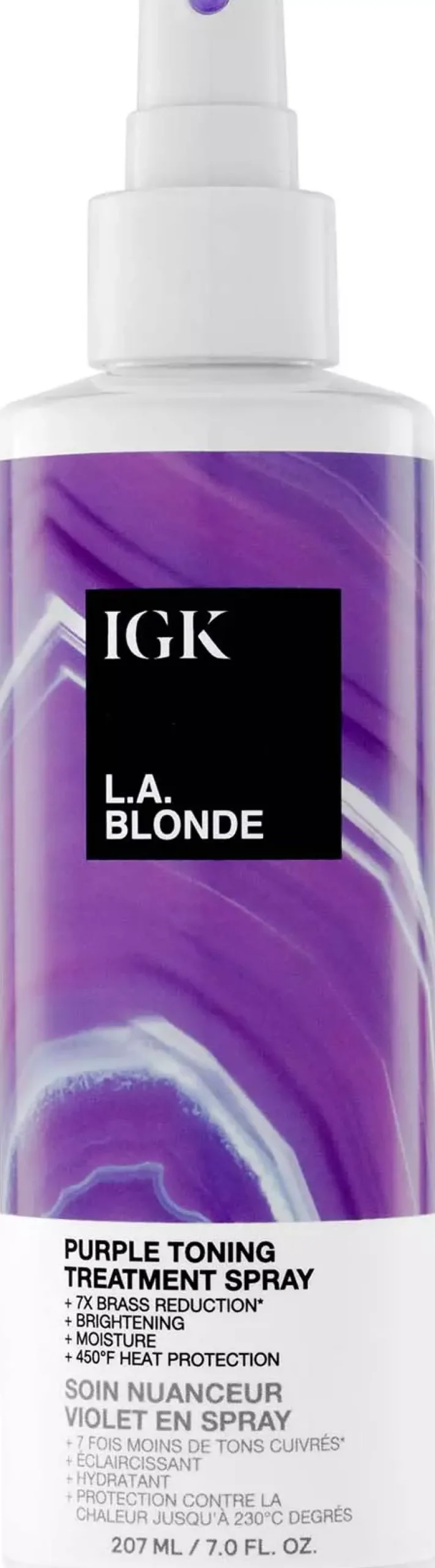 IGK Blond LA Toning Leave In Spray 207 ml