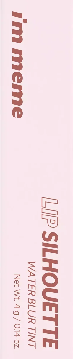 I'm Meme Lip Silhouette Water Blur Tint Vintage Orange