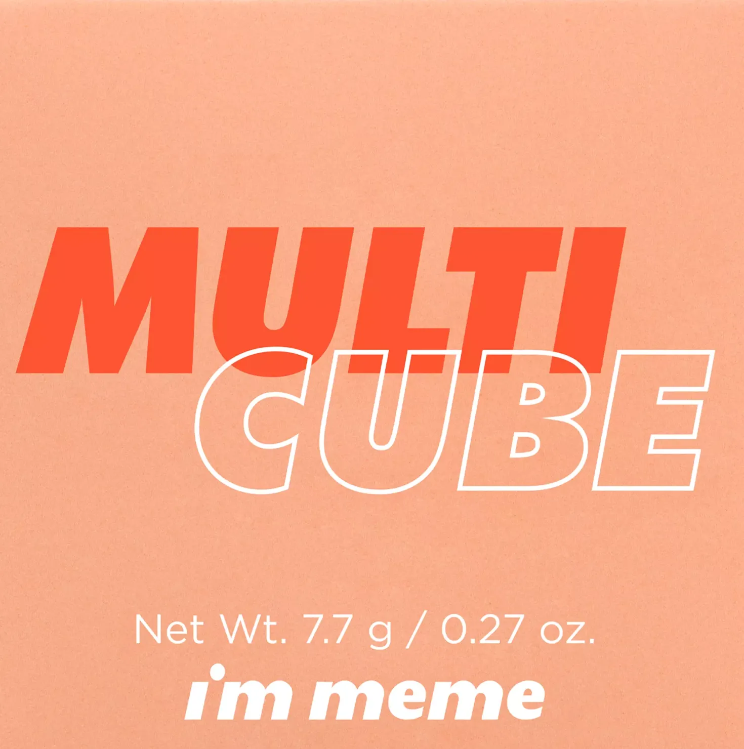 I'm Meme Multi Cube 01 Sweet Pink