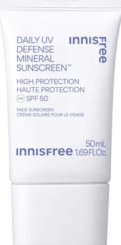 Innisfree Daily UV Defense Mineral Sunscreen SPF51 50 ml