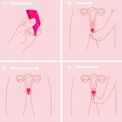 INTIMINA Lily Cup A window Menstrual cup A