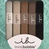 InvisibobbleEarth Hair Tie 5 pcs Mocha
