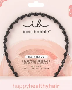 InvisibobbleFashion Hairhalo Adjustable Headband Black Sparkle