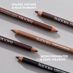 IsaDora The Brow Powder Pen, Shapes, Defines & Fills 03 Medium Brown