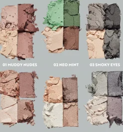 IsaDora The Eyeshadow Quartet 01 Muddy Nudes
