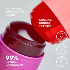 IsaDora The Lip & Cheek Tint Cooling Jelly Stick 12 Berry Pink