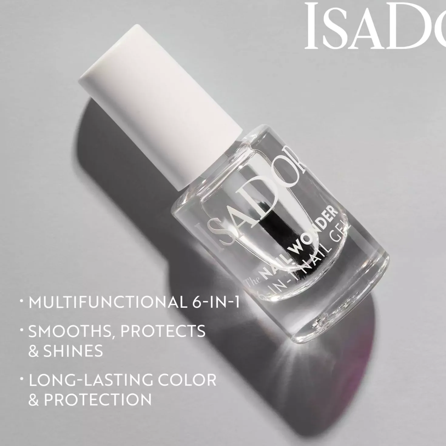 IsaDora The Nail Wonder 6 in 1 Nail Gel 09 Clear 6-in-1