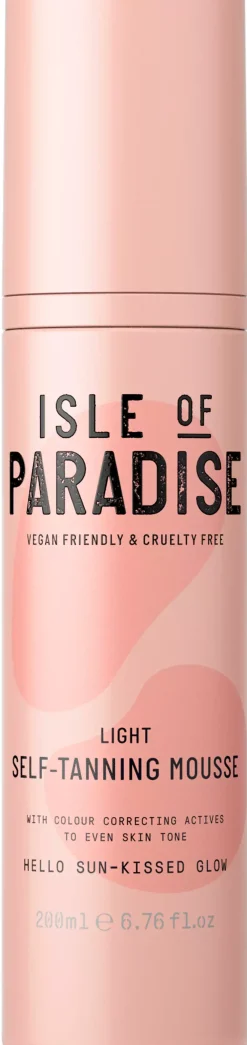 Isle Of Paradise Light Self Tanning Mousse 200 ml