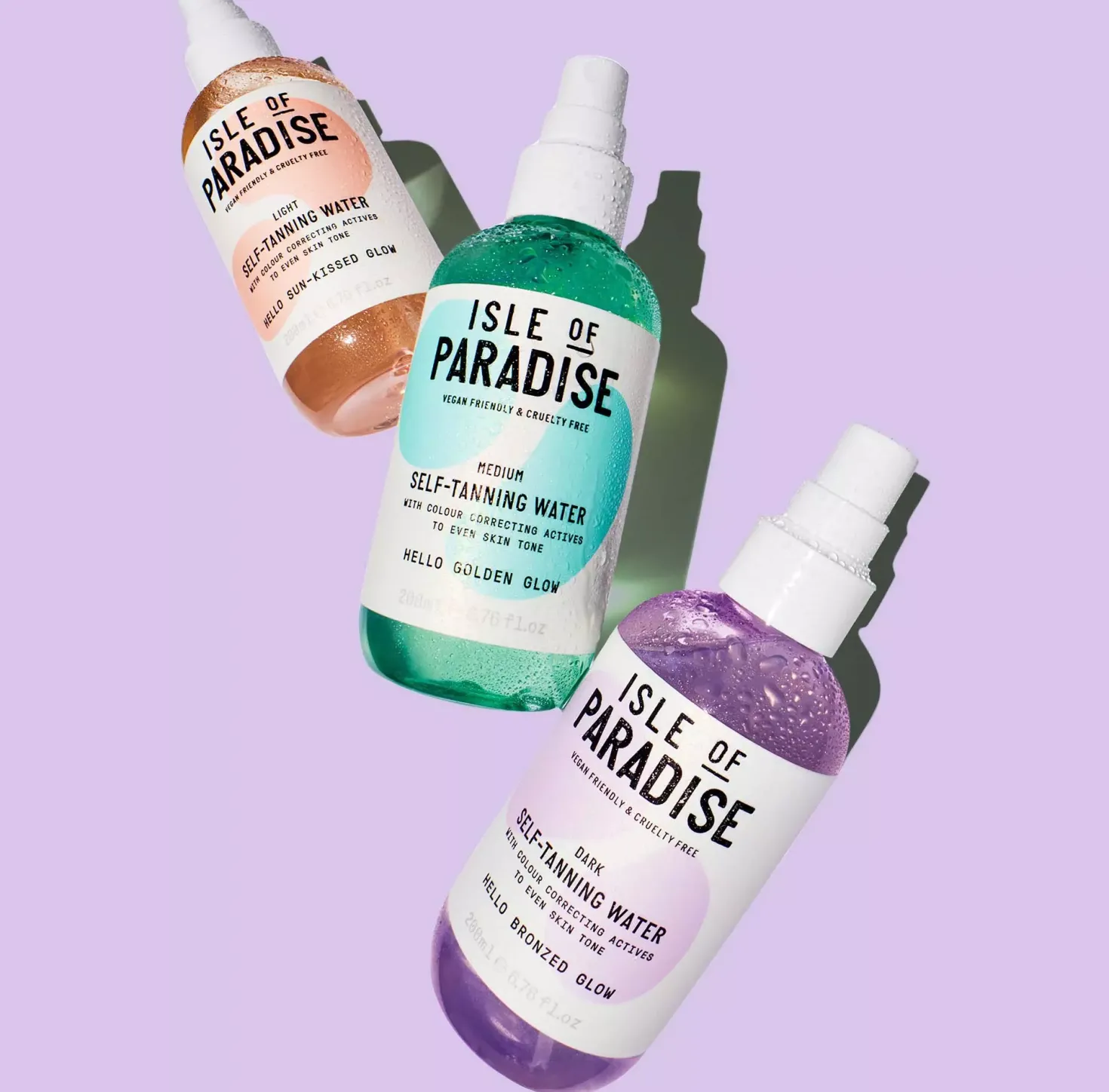 Isle Of Paradise Self Tanning Water Medium