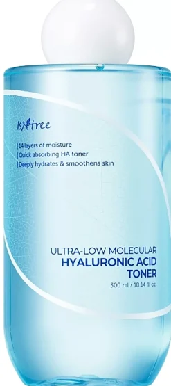 Isntree Ultra-Low Molecular Hyaluronic Acid Toner 300 ml