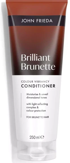 John FriedaBrilliant Brunette Colour Protecting Conditioner 250 ml