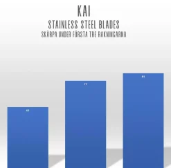 Kai Stainless Steel Double Edge Razor Blades 5-Pack 5 stk
