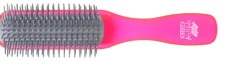 Kent Brushes Airhedz Glo Half Round Detangling Brush Strawberry