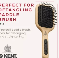 Kent Brushes Airhedz Maxi-Phine Taming Paddel Brush