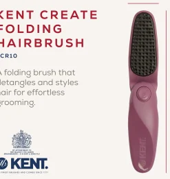Kent BrushesCreate Folding Hairbrush